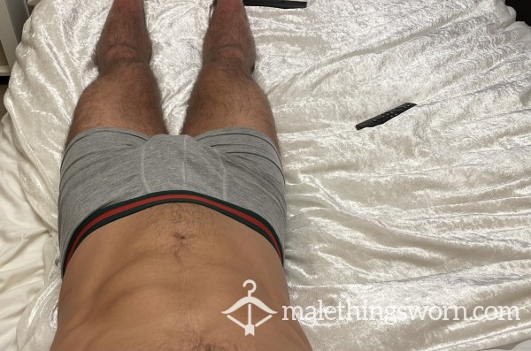 Grey Gucci Briefs 5 Day Wear