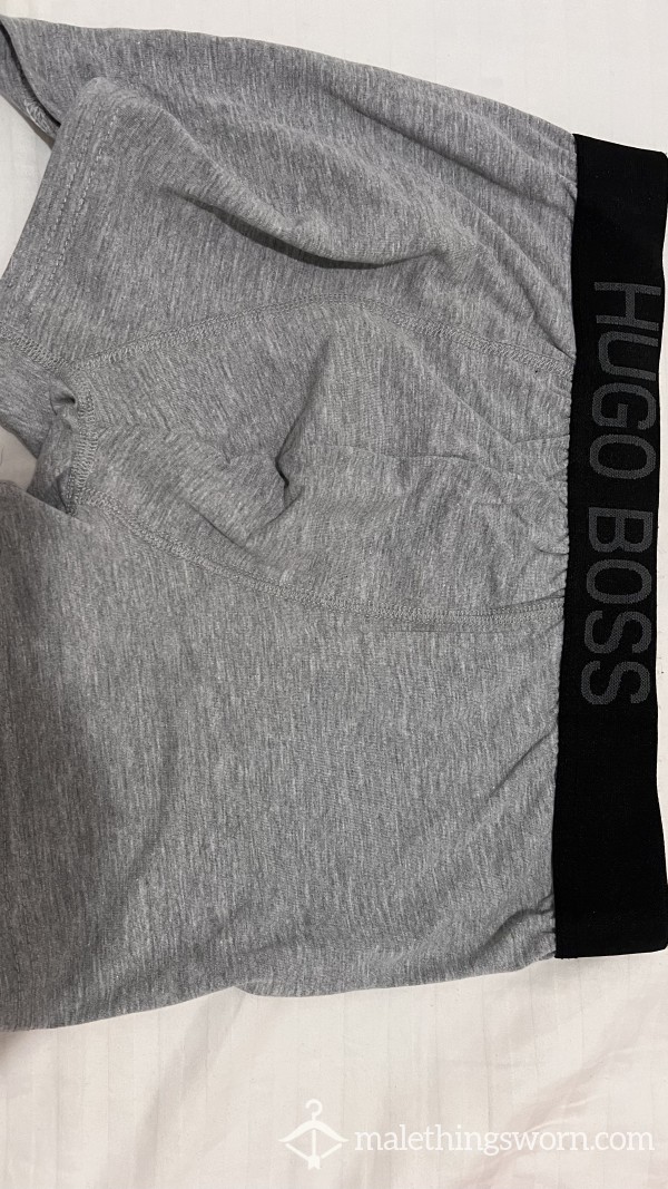 Grey Hugo Boss Boxer 2 Days Wear