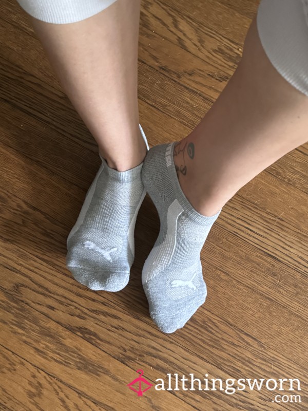 Grey Puma Socks