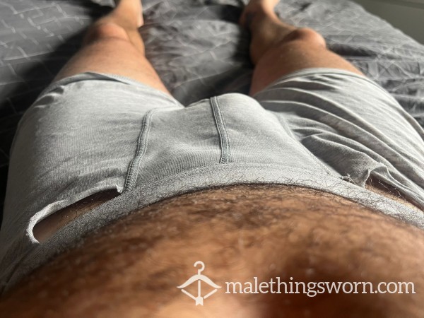 Grey Well Worn Boxers