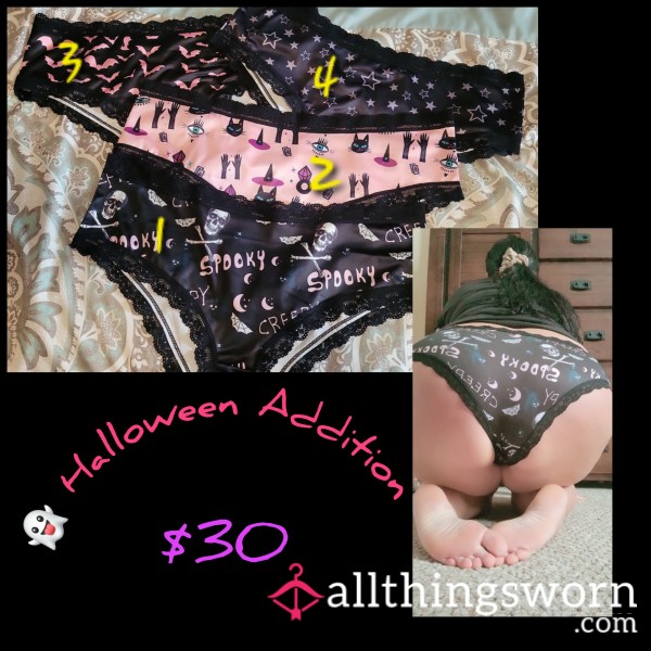 Halloween Addition Cheeky Lace Panties🔥🎃👻