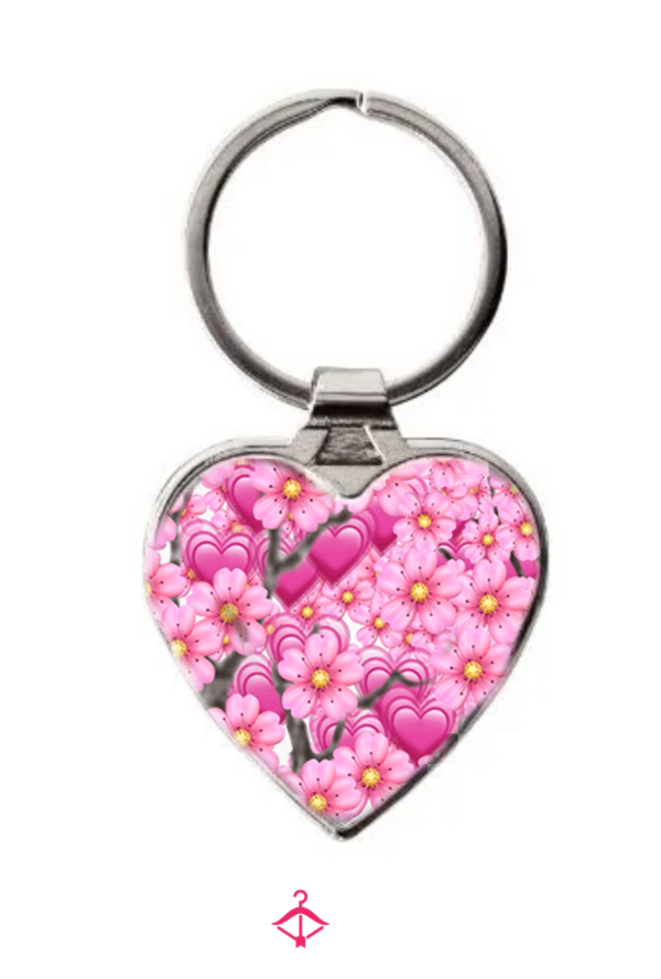 Heart Keychain Selfie Face Reveal (or Naughty)