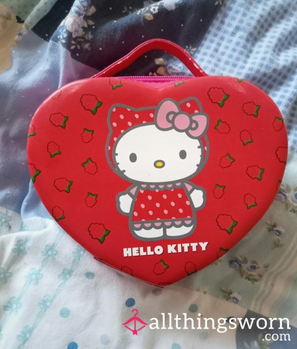 Hello Kitty Carry Case - Perfect For Sissy's!!