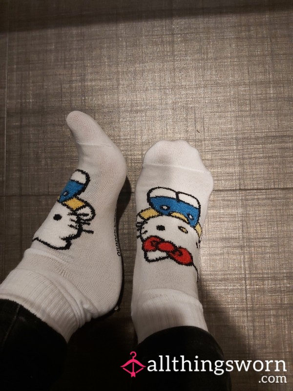 Hello Kitty Kawaii Stretchy Socks