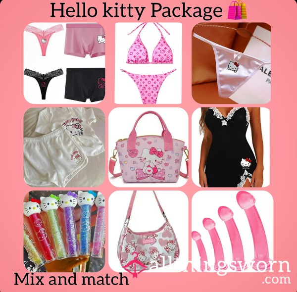 HELLO KITTY PACKAGES UP TO SIZE 2XL ❤️