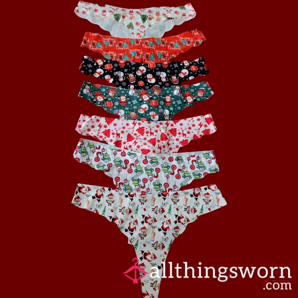 Holiday Print Thongs