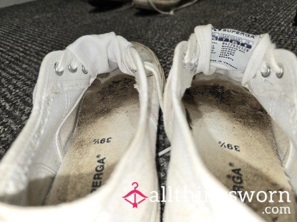 Horrendous Trashed Smelly Superga's