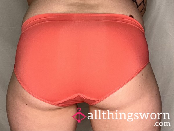 Hot Pink Nylon Panties