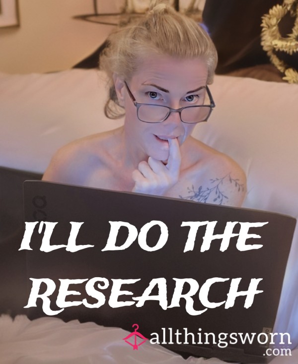 In The Name Of Research