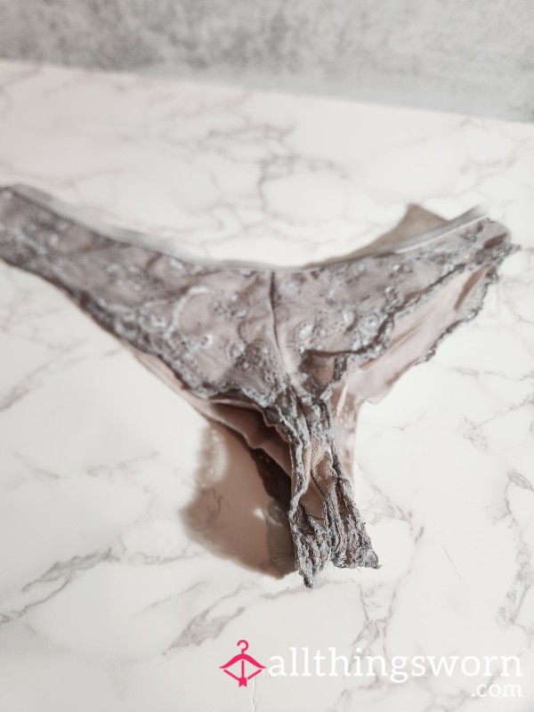 Intimately Worn Lace Panties By Temptress Doll Face