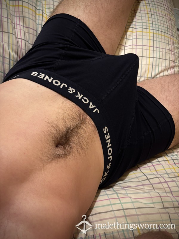 Jack Jones Navy Blue Boxers