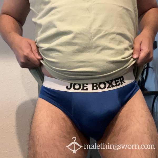 **SOLD** Joe Boxer Blue Briefs (M) 😋 **SOLD**