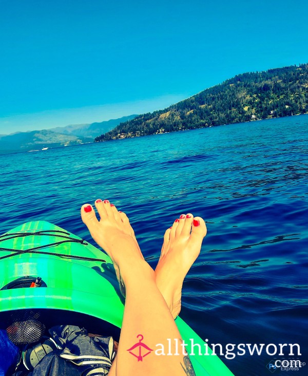 Kayaking And Playing In The Sand!