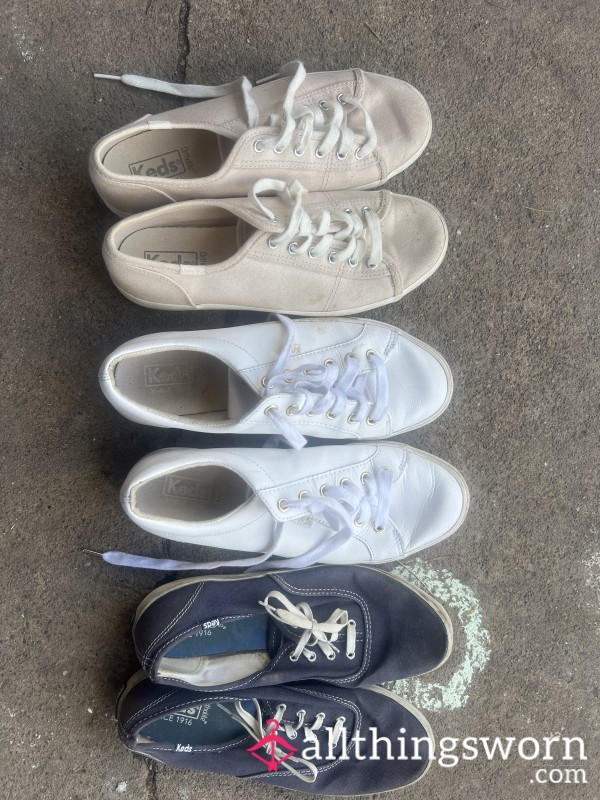 Keds Tennis Shoes, Sneakers Comes With Seven Day Wear Pick Your Pair