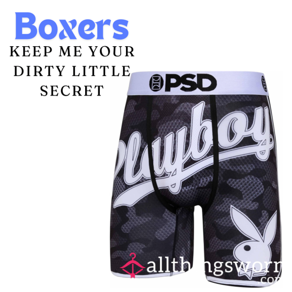 Keep Me Your Dirty Little Secret 🤫 Boxers