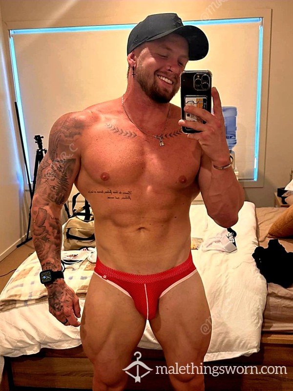 KS Red & White Briefs