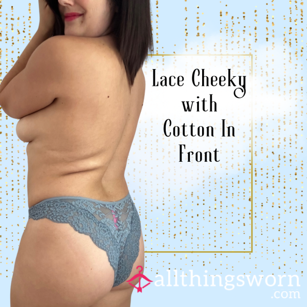 Lace Cheekie With Cotton In Front