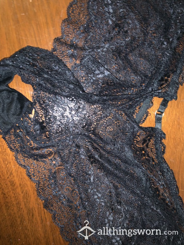 Creamy Used Lace Panties