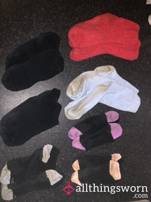 **Large 10 Pair Sock Bundle - Only £5 Each**