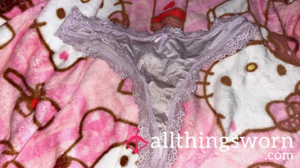 Lavender VERY WELL LOVED Silk Thong 💜