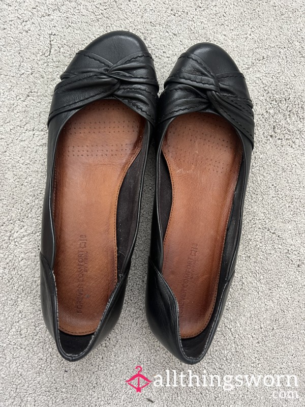 Leather Ballet Flats/pumps