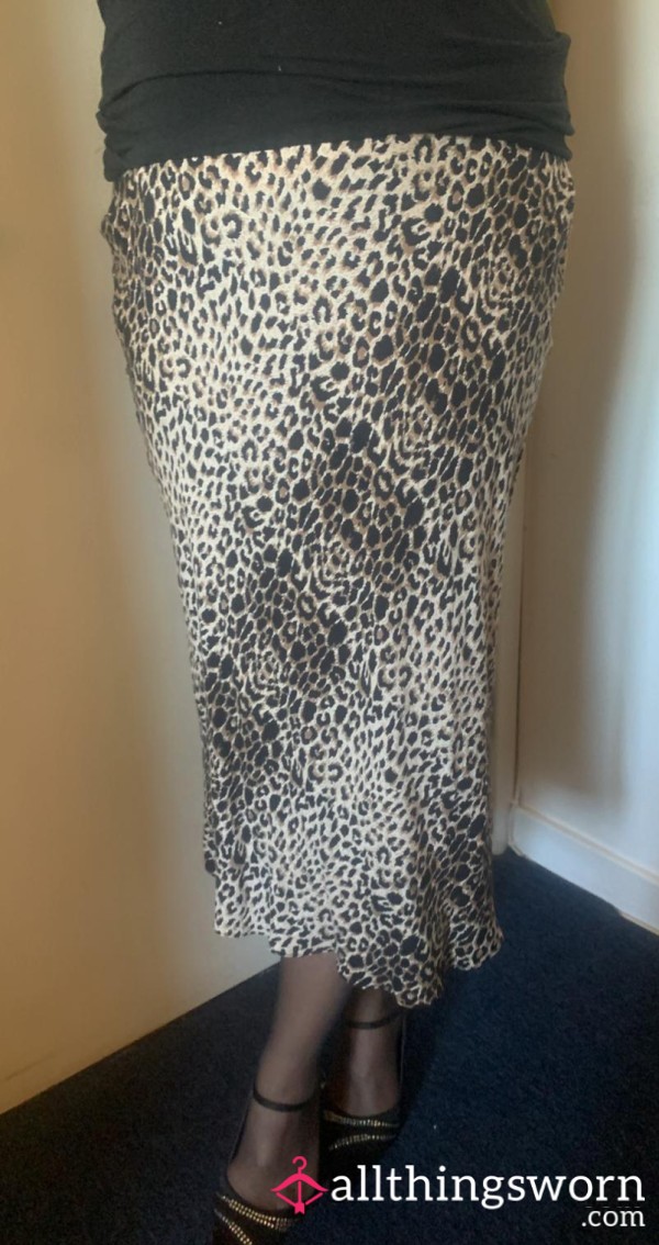 Leopard Print Long Skirt (14)