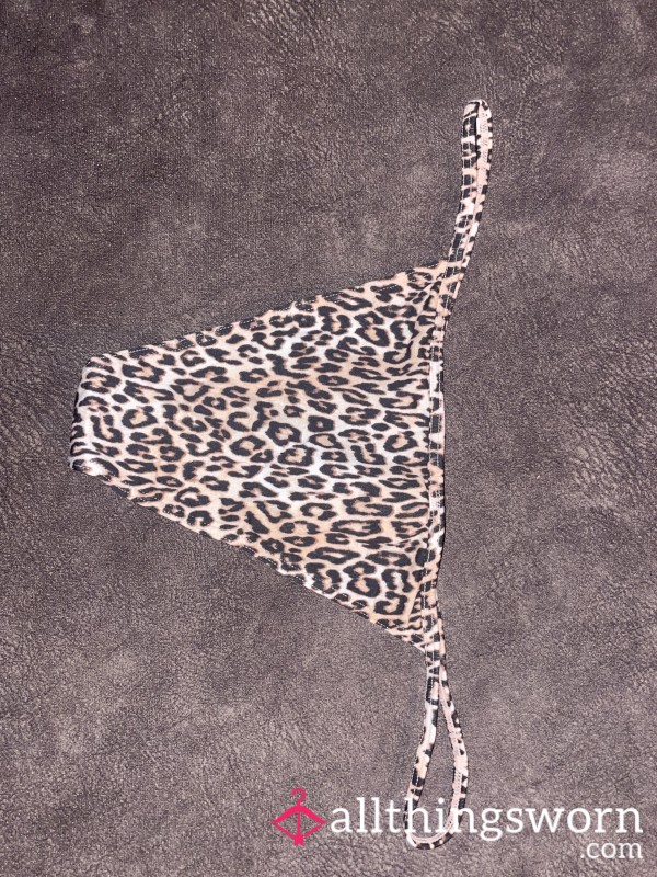 Leopard Print Victoria’s Secret G String