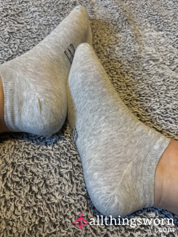 Light Gray Gap Socks