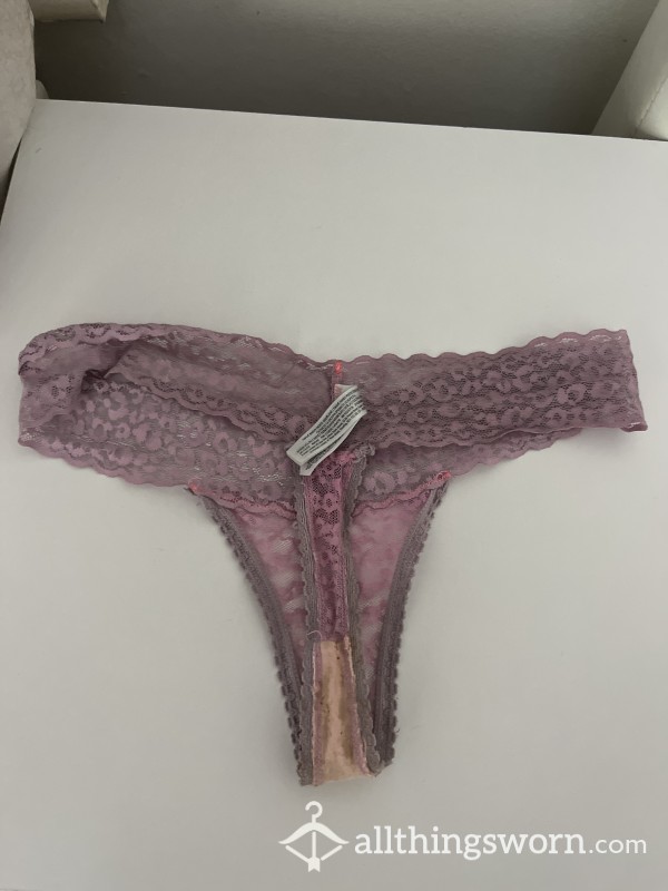 Light Pink 3 Day Worn Thongs