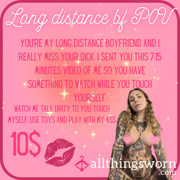 Long Distance Bf POV