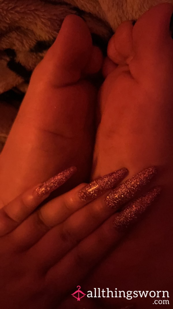 Long Nails And Soles 🎀💋✨