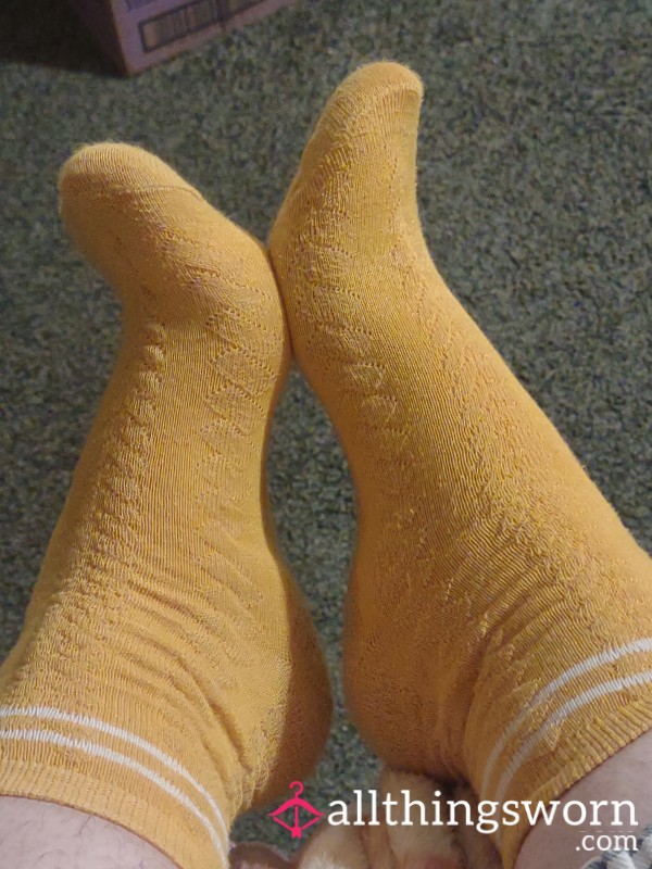 Long Yellow Socks