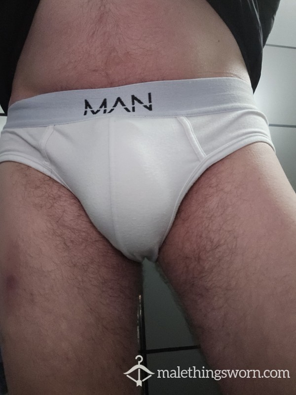 Man White Briefs