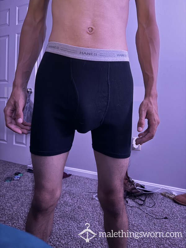 Men's Black Boxer Briefs