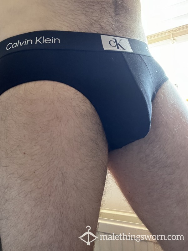 Men’s Black CK Briefs (L)