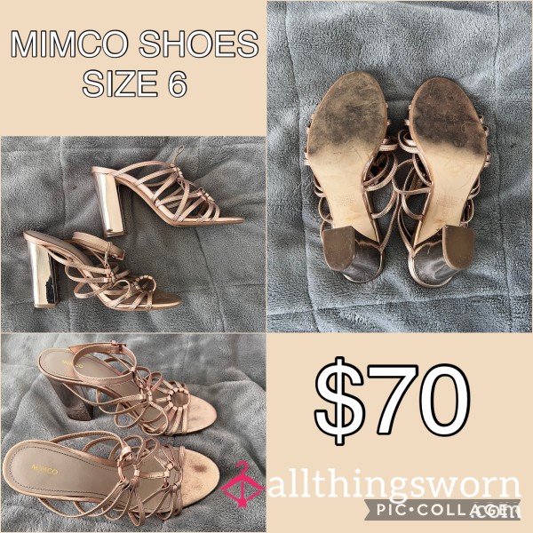 MIMCO ROSE SHOES