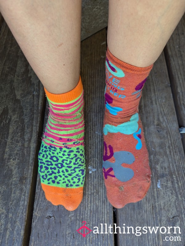 Mismatched Sweaty Socks
