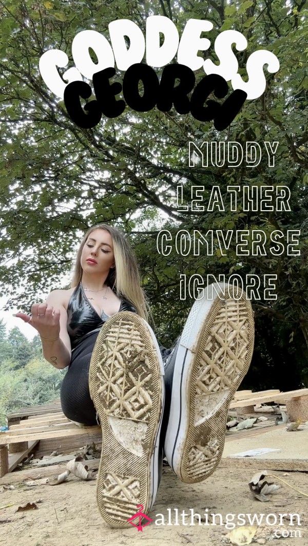 Muddy Platform Leather Converse Outdoor Ignore Video