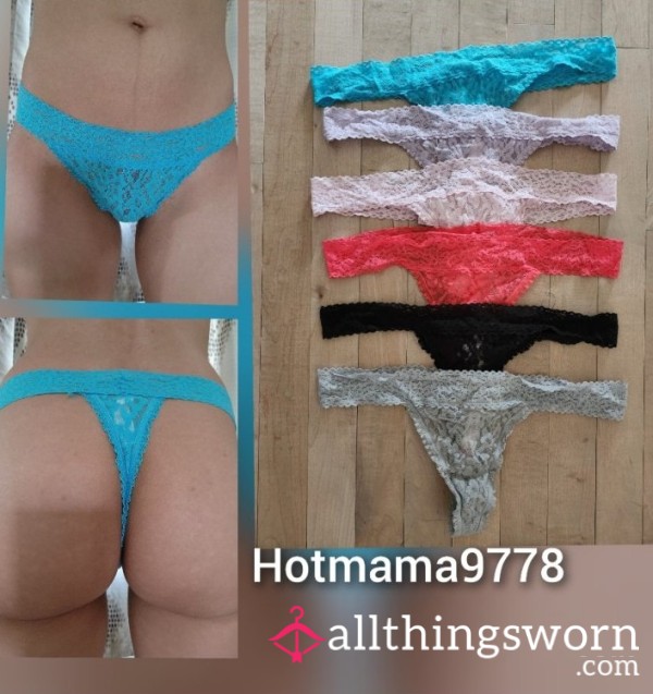 Multiple Lace Thongs