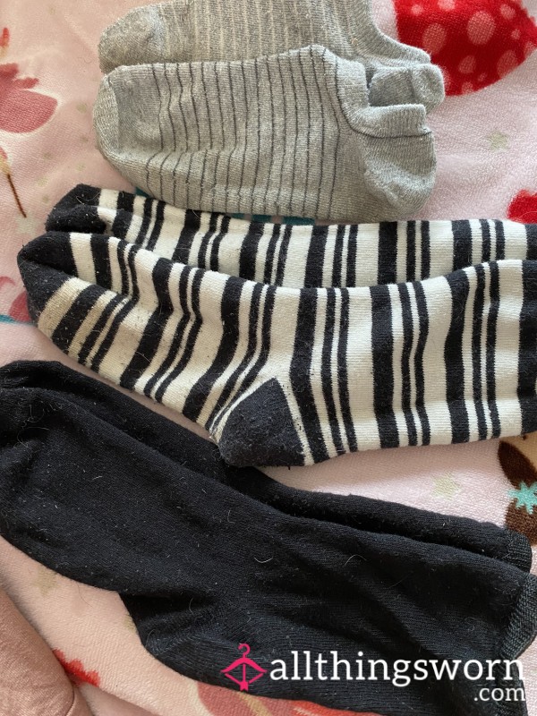 Multiple Socks Ready For Wear!