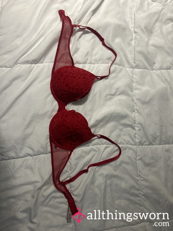 My Favorite Well Worn Red Bra