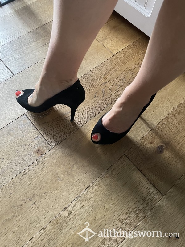 My Used Black Heels