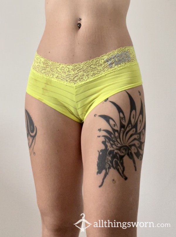 Neon Yellow Panties