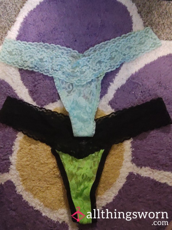 New Lace Thongs