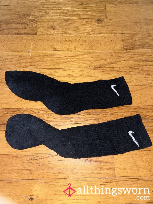 Nike Black High Socks