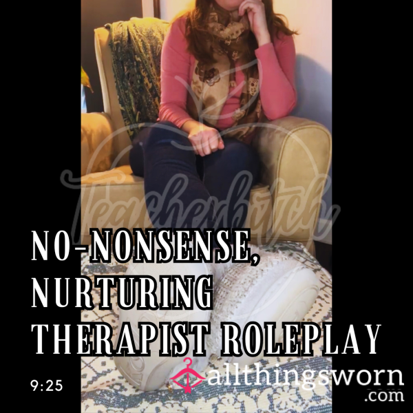 No-Nonsense, Nurturing Therapist Roleplay Premade Video | (9:25)