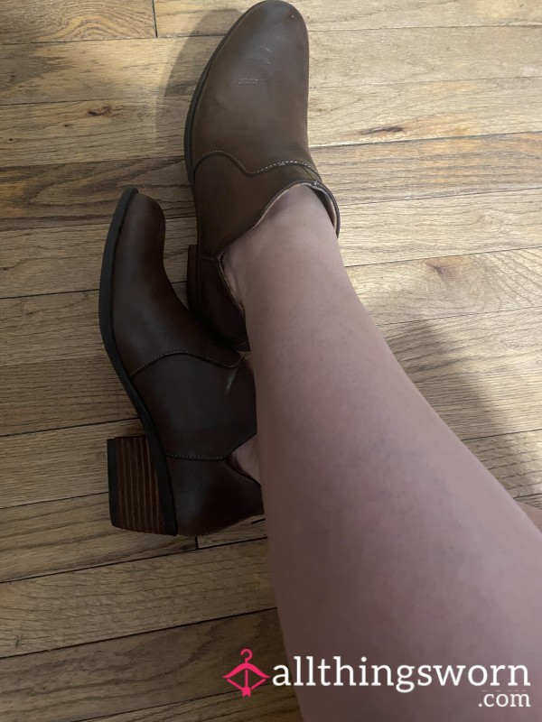 Office Heeled Boots