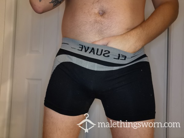 Old And Used Black El Suave Underwear