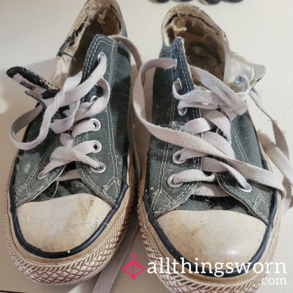 Old Nasty Converse Work/Garden Shoes