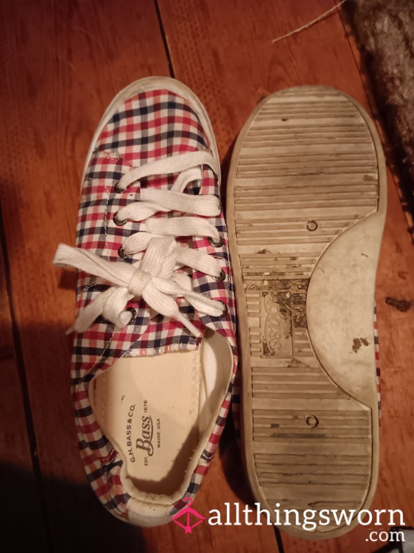 Old Plaid Sneakers